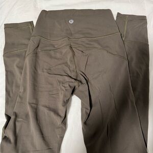 Lululemon dark green leggings